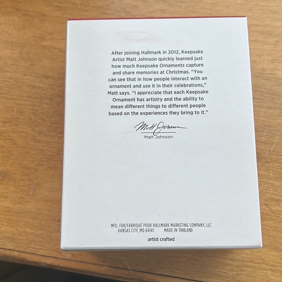 Hallmark Rocking Horse Memories ornament - Picture 2 of 2